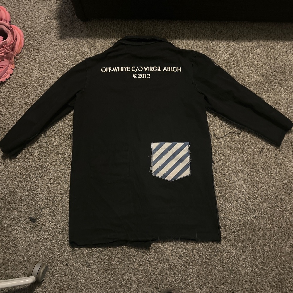 Off-White Classic Black Fabric